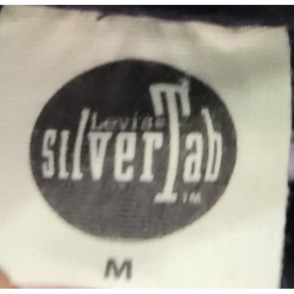 Levi's Silvertab Hoodie Sweatshirt Mens Medium Black Pullover - Picture 4 of 6